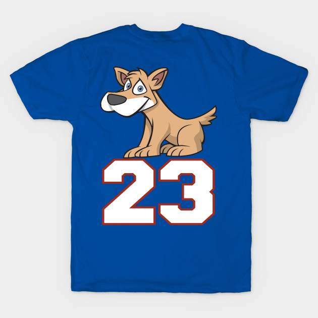 Dog Dads Basketball Squad Jersey #23 by WavyDopeness